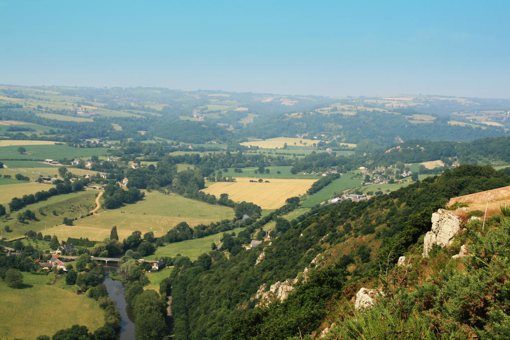 Camping Des Rochers Des Parcs Clécy Dış mekan fotoğraf